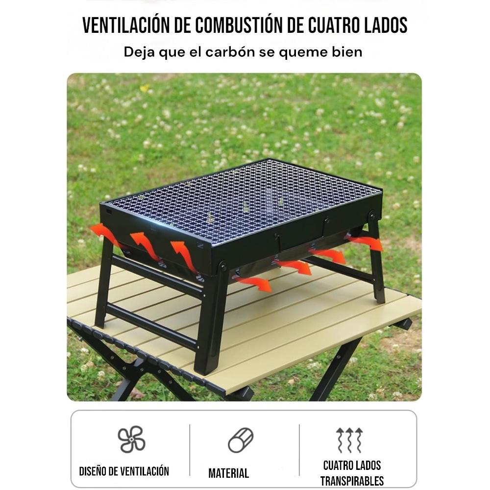 Parrilla Carbón - ¡Aprovecha 50% de descuento!