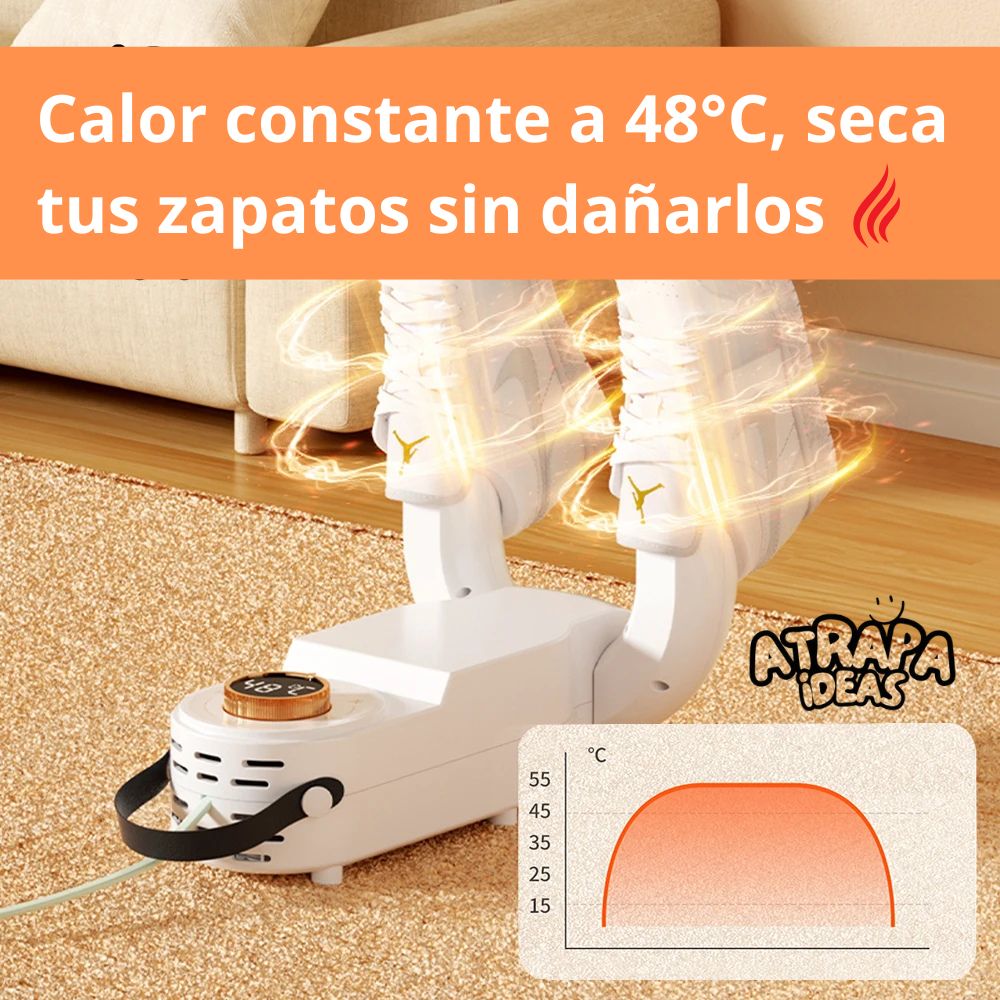 SECADOR DE ZAPATOS PORTÁTIL