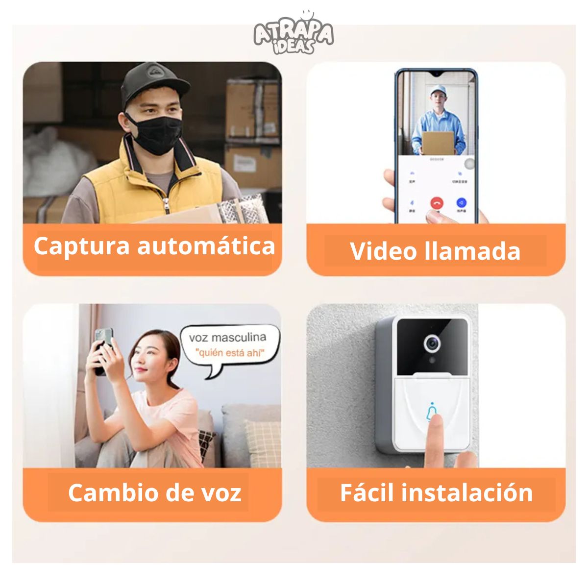 Visor Inteligente de Puertas con Cámara